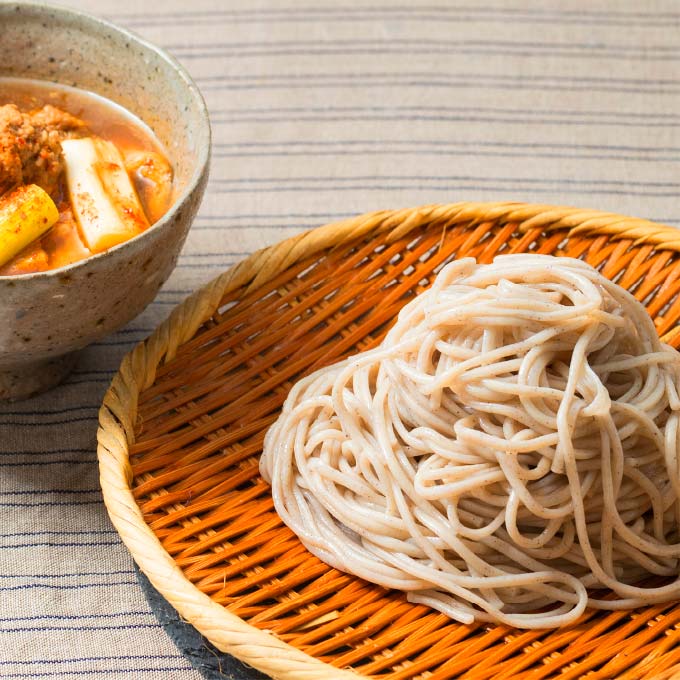 肉団子とお揚げの「つけ麺」