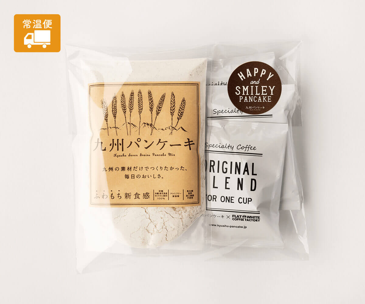 九州パンケーキとコーヒーの贈り物（※簡易ラッピング）