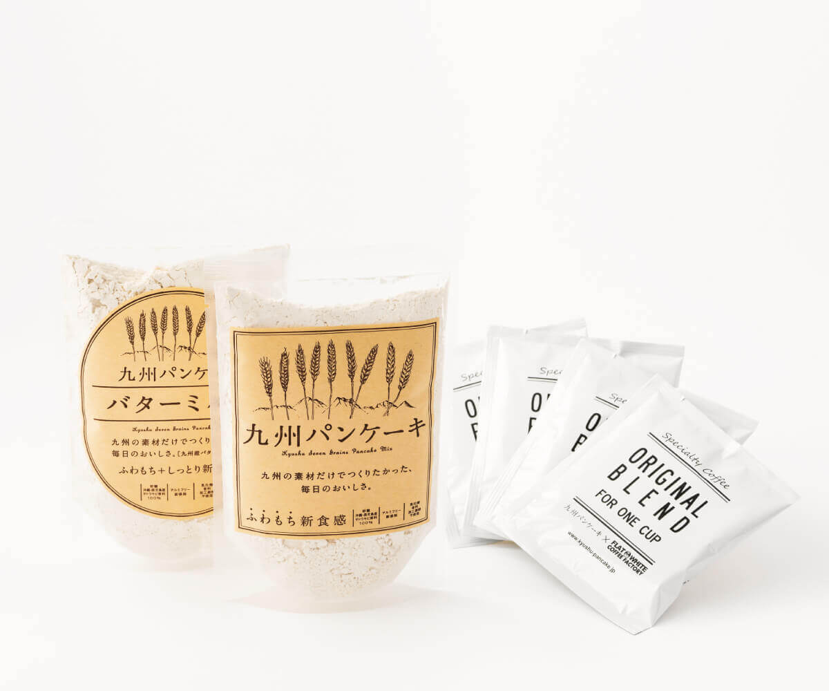 パンケーキ2種とコーヒーのギフトセット