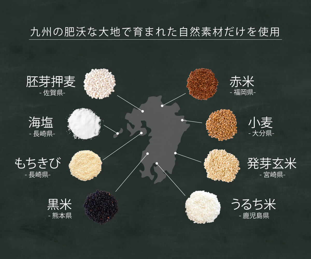 【発売記念】九州七つの雑穀麺お試しセット【送料無料】